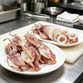 Fresh Whole Squid Ready To Cook