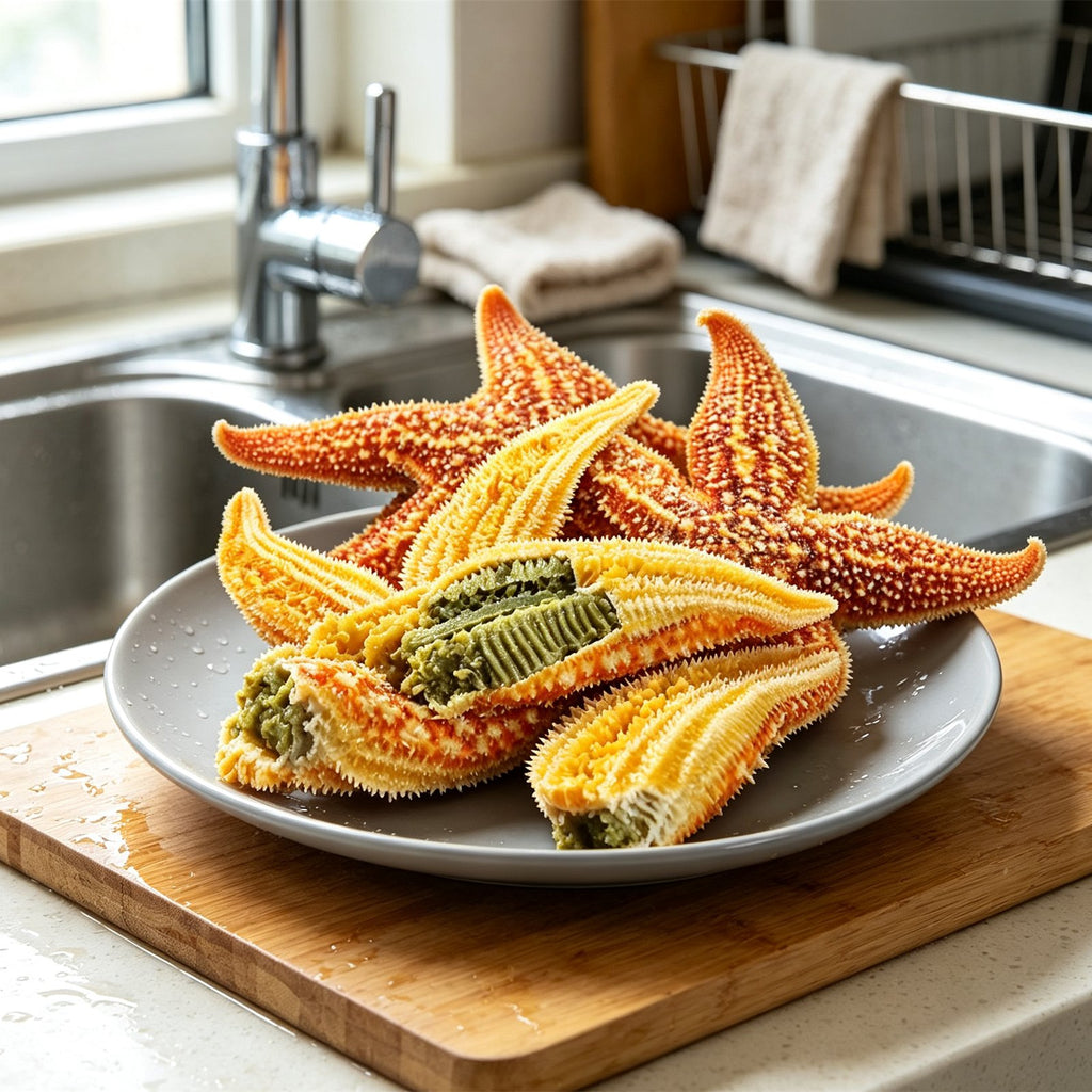 Fresh Whole Starfish With Roe