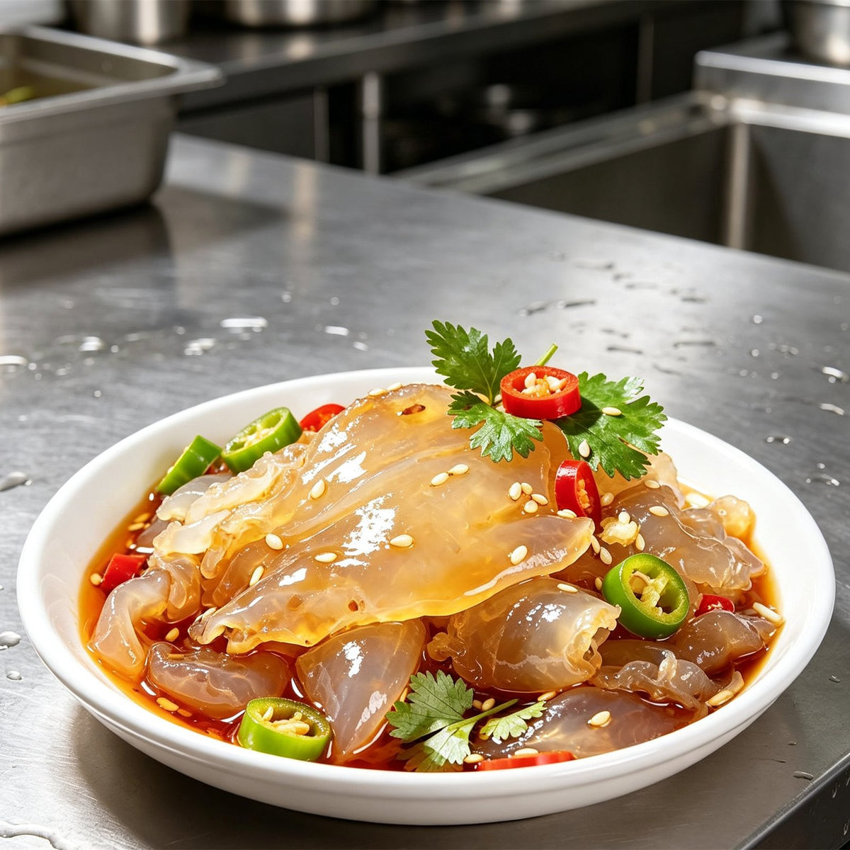 Chilled Jellyfish Salad With Sesame