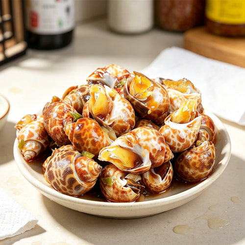 Fresh Marinated Spotted Sea Snails